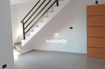 Cobertura com 2 dormitórios à venda, 80 m² por r$ 365.000,00 - vila mazzei - santo andré/sp