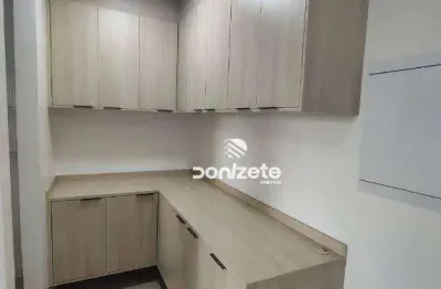 Apartamento com 2 dormitórios para alugar, 76 m² por r$ 4.876,84/mês - campestre - santo andré/sp