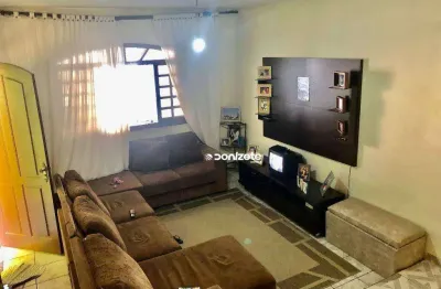 Sobrado com 3 dormitórios à venda, 129 m² por r$ 637.000,00 - vila tibiriçá - santo andré/sp