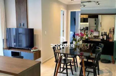 Apartamento com 2 dormitórios à venda, 60 m² por r$ 509.999,90 - vila valparaíso - santo andré/sp