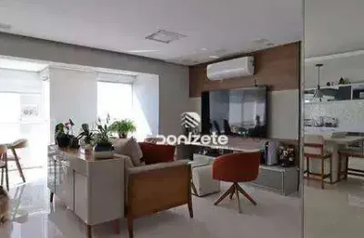 Apartamento com 3 dormitórios à venda, 115 m² por r$ 1.490.000,00 - jardim - santo andré/sp