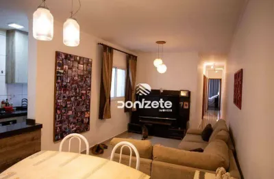 Cobertura com 3 dormitórios à venda, 144 m² por r$ 610.000,00 - vila alzira - santo andré/sp