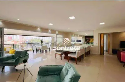 Apartamento com 3 dormitórios à venda, 162 m² por r$ 1.810.000,00 - jardim bela vista - santo andré/sp