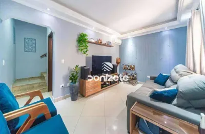 Sobrado com 3 dormitórios à venda, 139 m² por r$ 760.001,00 - vila pires - santo andré/sp