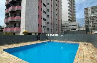 Apartamento com 1 dormitório à venda, 75 m² por r$ 280.000,00 - aviação - praia grande/sp