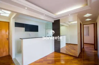 Apartamento com 2 dormitórios para alugar, 59 m² por r$ 3.095,00/mês - vila valparaíso - santo andré/sp