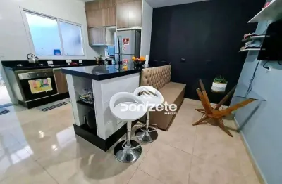 Sobrado com 3 dormitórios à venda, 170 m² por r$ 665.000,00 - vila bela vista - santo andré/sp