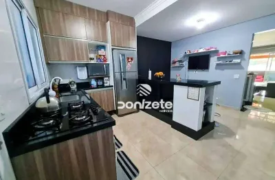Sobrado com 3 dormitórios à venda, 170 m² por r$ 665.000,00 - vila bela vista - santo andré/sp
