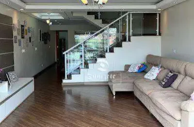Sobrado, 400 m² - venda por r$ 1.650.000,00 ou aluguel por r$ 7.057,81/mês - vila curuçá - santo andré/sp