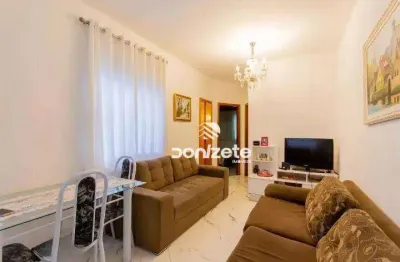 Cobertura com 2 dormitórios à venda, 92 m² por r$ 424.000,00 - vila pires - santo andré/sp
