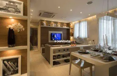 Apartamento com 3 dormitórios à venda, 57 m² por r$ 476.990,90 - vila valparaíso - santo andré/sp