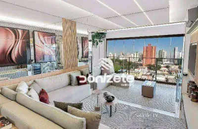 Apartamento com 3 dormitórios à venda, 160 m² por r$ 2.409.000,00 - jardim - santo andré/sp