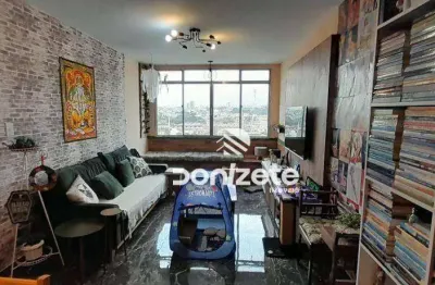 Apartamento com 3 dormitórios à venda, 120 m² por r$ 448.000,00 - centro - santo andré/sp