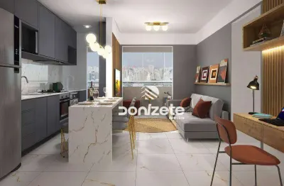 Apartamento com 2 dormitórios à venda, 46 m² por r$ 480.000,00 - vila curuçá - santo andré/sp