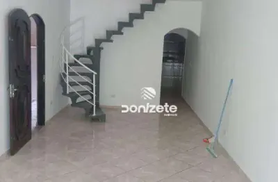 Sobrado com 4 dormitórios, 260 m² - venda por r$ 610.000,00 ou aluguel por r$ 2.870,00/mês - parque gerassi - santo andré/sp