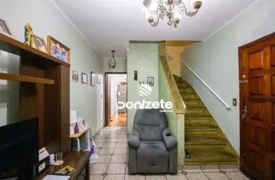 Sobrado com 3 dormitórios à venda, 200 m² por r$ 690.000,00 - vila américa - santo andré/sp