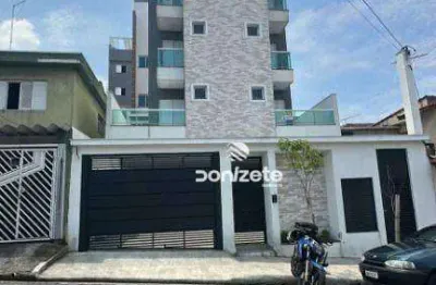 Apartamento com 2 dormitórios à venda, 60 m² por r$ 405.000,00 - vila alzira - santo andré/sp