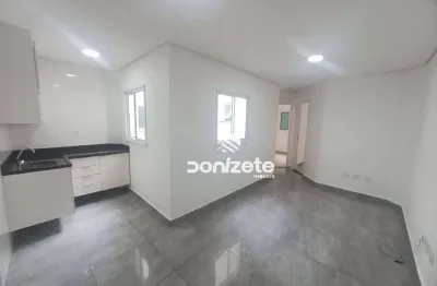 Cobertura com 2 dormitórios para alugar, 90 m² por r$ 3.045,00/mês - santa maria - santo andré/sp