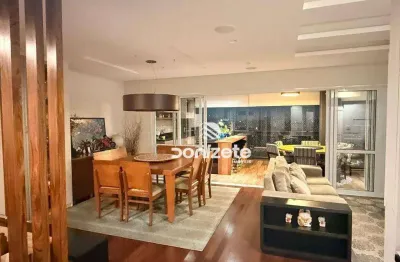 Apartamento com 3 dormitórios à venda, 192 m² por r$ 3.242.000,00 - jardim bela vista - santo andré/sp