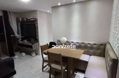 Apartamento com 2 dormitórios à venda, 50 m² por r$ 350.000,00 - utinga - santo andré/sp