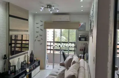 Apartamento com 2 dormitórios à venda, 60 m² por r$ 595.000,00 - jardim - santo andré/sp