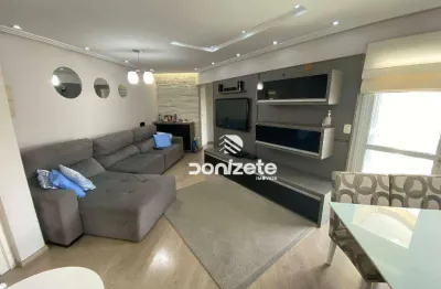 Apartamento com 2 dormitórios à venda, 78 m² por r$ 555.000,00 - campestre - santo andré/sp