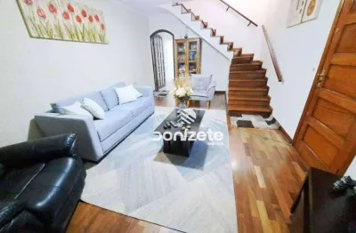Sobrado com 3 dormitórios à venda, 185 m² por r$ 620.000,00 - vila guarani - santo andré/sp