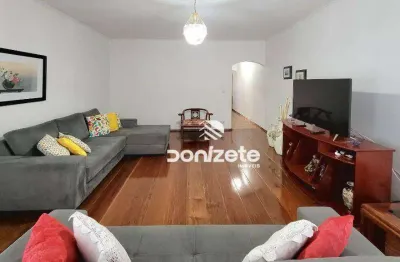 Sobrado com 3 dormitórios à venda, 221 m² por r$ 1.000.000,00 - vila cecília maria - santo andré/sp