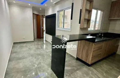 Cobertura com 2 dormitórios à venda, 75 m² por r$ 349.000,00 - jardim santo andré - santo andré/sp
