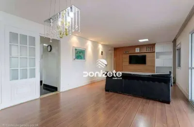 Apartamento com 3 dormitórios, 135 m² - venda por r$ 2.500.000,00 ou aluguel por r$ 10.960,79/mês - jardim - santo andré/sp