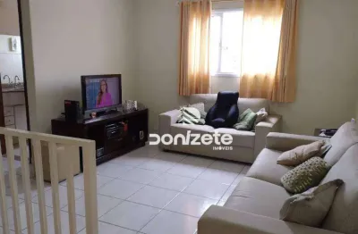Sobrado com 2 dormitórios à venda, 122 m² por r$ 700.000,00 - vila pires - santo andré/sp