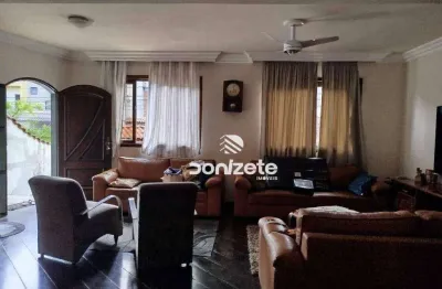Sobrado com 3 dormitórios à venda, 320 m² por r$ 874.900,00 - vila camilópolis - santo andré/sp