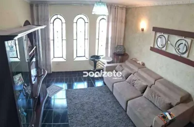 Sobrado com 3 dormitórios à venda, 156 m² por r$ 790.000,00 - vila valparaíso - santo andré/sp