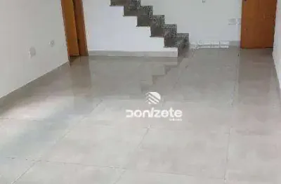 Cobertura com 2 dormitórios à venda, 58 m² por r$ 620.000,00 - vila américa - santo andré/sp