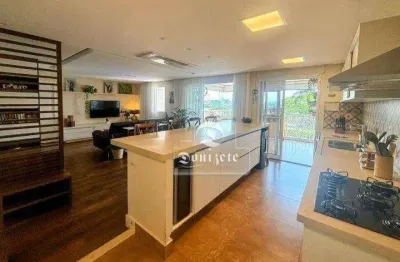 Apartamento com 3 dormitórios para alugar, 124 m² por r$ 12.266,67/mês - campestre - santo andré/sp