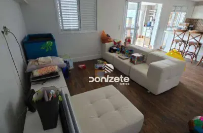 Apartamento com 3 dormitórios para alugar, 124 m² por r$ 16.266,67/mês - campestre - santo andré/sp