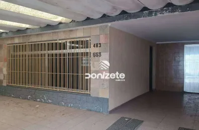 Casa com 3 dormitórios para alugar, 152 m² por r$ 8.051,37/mês - campestre - santo andré/sp