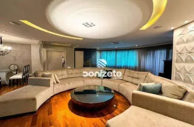 Apartamento com 3 dormitórios à venda, 216 m² por r$ 2.330.000,00 - vila bastos - santo andré/sp