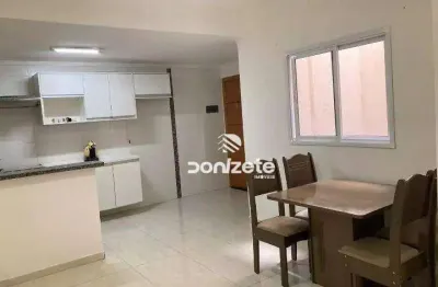Cobertura com 2 dormitórios à venda, 70 m² por r$ 430.000,00 - vila scarpelli - santo andré/sp