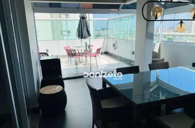 Cobertura com 3 dormitórios à venda, 157 m² por r$ 1.340.000,00 - campestre - santo andré/sp