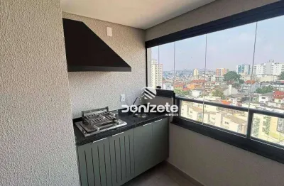 Apartamento com 2 dormitórios para alugar, 63 m² por r$ 4.262,00/mês - parque das nações - santo andré/sp