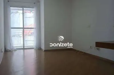 Apartamento com 2 dormitórios para alugar, 64 m² por r$ 4.268,13/mês - jardim - santo andré/sp