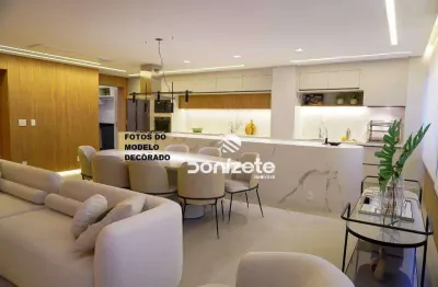 Apartamento com 3 dormitórios à venda, 153 m² por r$ 2.360.000,00 - jardim - santo andré/sp