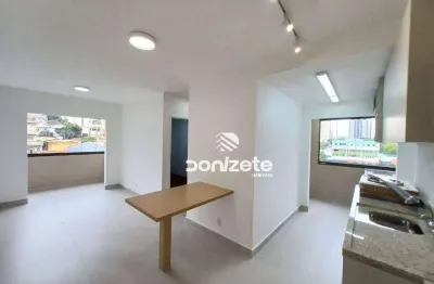 Apartamento com 2 dormitórios para alugar, 56 m² por r$ 3.537,00/mês - parque das nações - santo andré/sp