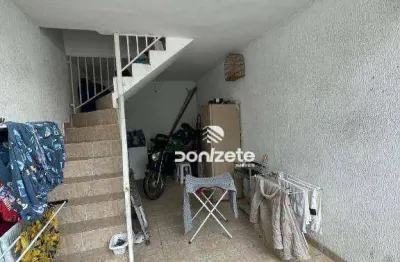 Casa com 2 dormitórios à venda, 78 m² por r$ 300.000,00 - jardim santo andré - santo andré/sp