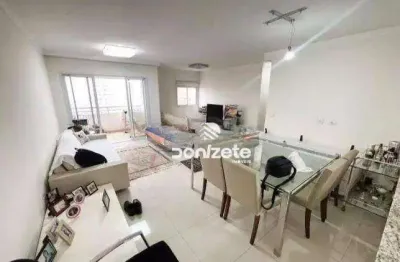 Apartamento com 3 dormitórios à venda, 88 m² por r$ 780.000,00 - vila bastos - santo andré/sp