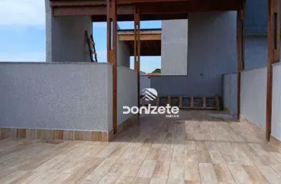 Cobertura com 2 dormitórios à venda, 138 m² por r$ 780.000,00 - vila alzira - santo andré/sp