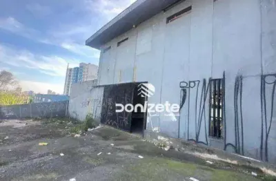 Galpão para alugar, 400 m² por r$ 37.430,34/mês - jardim stella - santo andré/sp