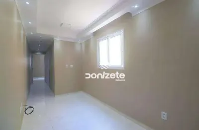 Apartamento com 2 dormitórios, 45 m² - venda por r$ 400.000,00 ou aluguel por r$ 2.547,00/mês - campestre - santo andré/sp