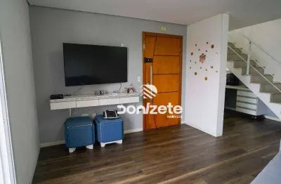 Cobertura com 2 dormitórios à venda, 126 m² por r$ 945.000,00 - casa branca - santo andré/sp